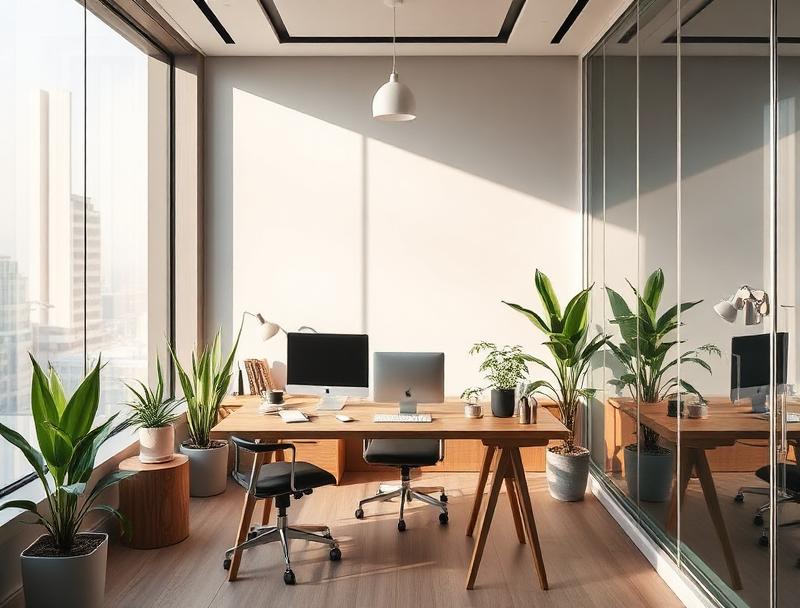 Diseño de oficinas pequeñas elegantes en Providencia Santiago